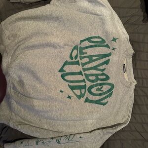 Playboy Club Gray Sweatshirt
